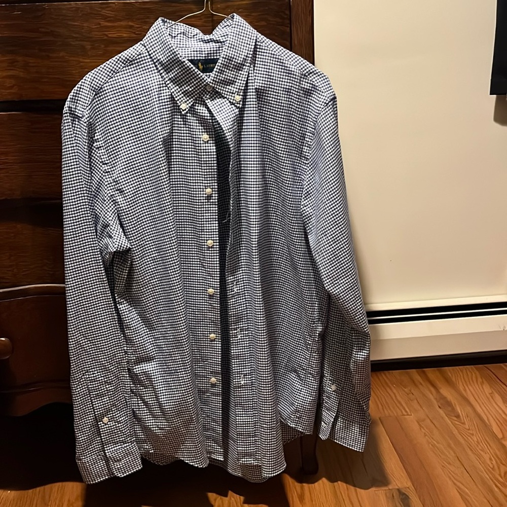 Ralph Lauren Men’s Button Down Dress Shirt